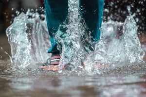 Canva - Person Splashing Water